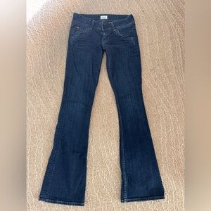Hudson jeans with a small flare